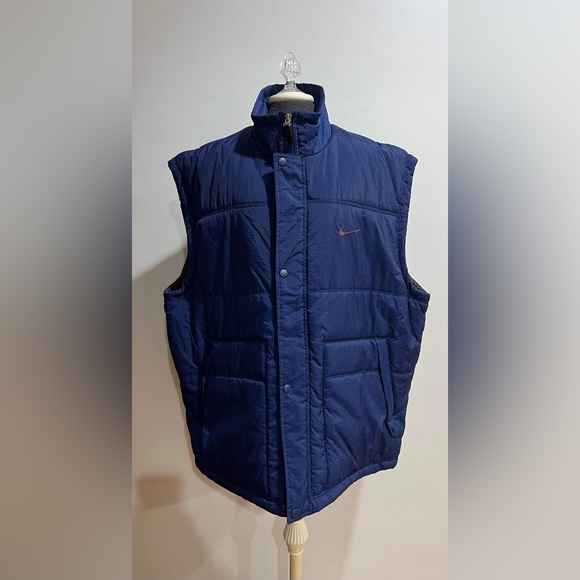 Nike Other - NIKE MEN’S BLUE PUFFER GILET/VEST